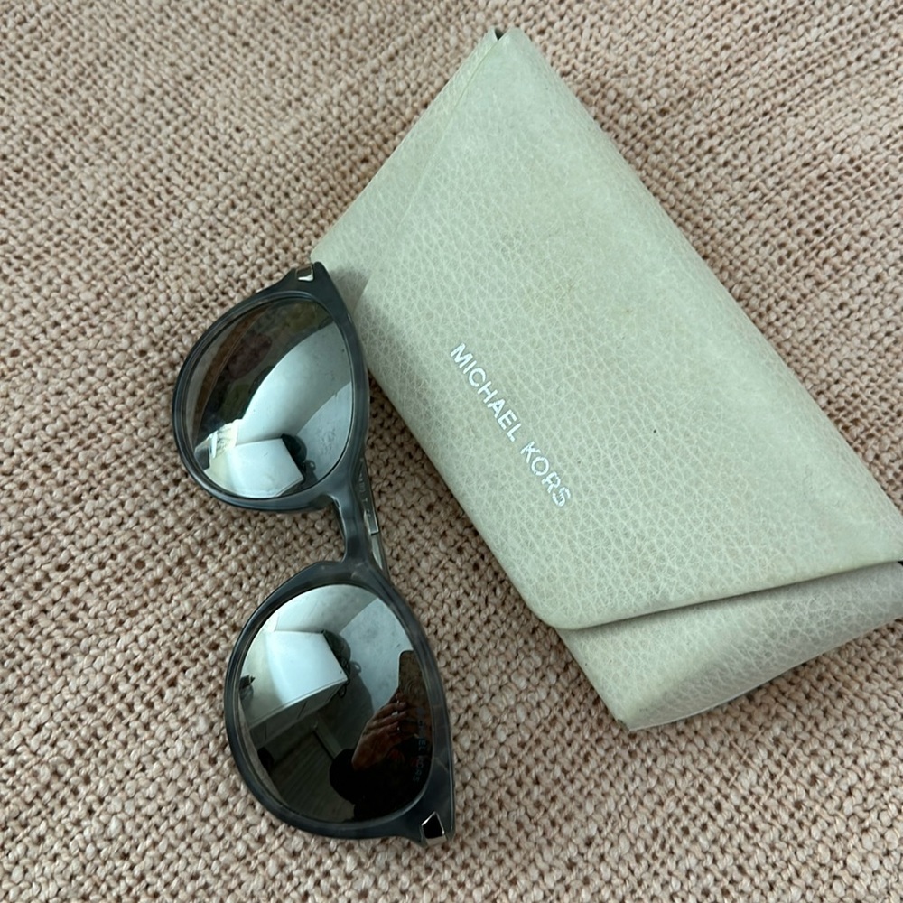 MICHAEL KORS Mirror Sunglasses and Case